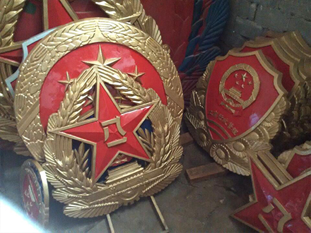 八一軍徽的制作工藝